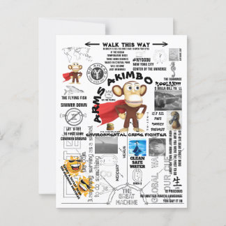 ARMSAKIMBO 2 POSTCARD