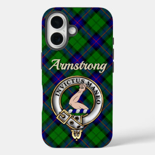 Armstrong Clan Badge & Tartan iPhone / iPad case