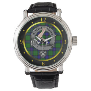 Armstrong Clan Badge & Tartan  Watch