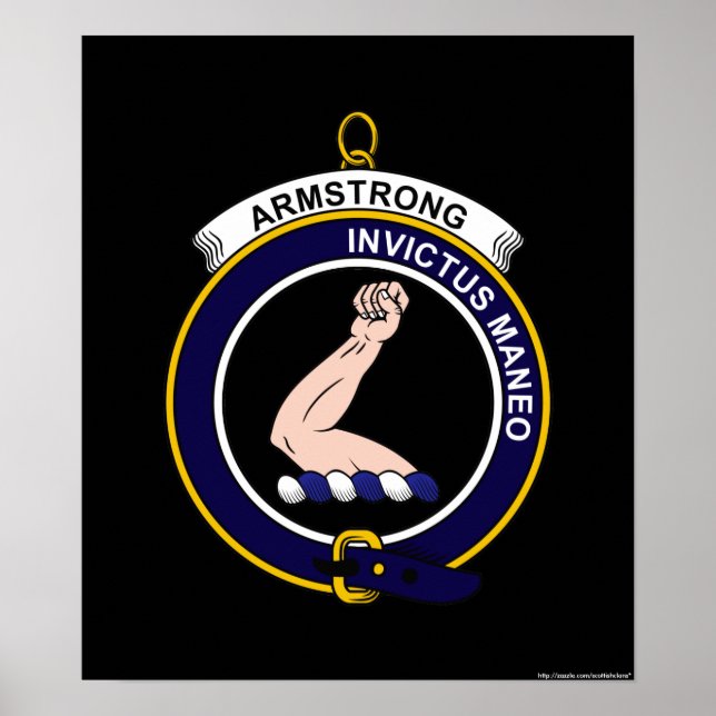 Armstrong - Clan Crest Poster (Front)