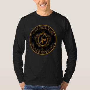 Armstrong Clan Scottish Swordsman T-Shirt