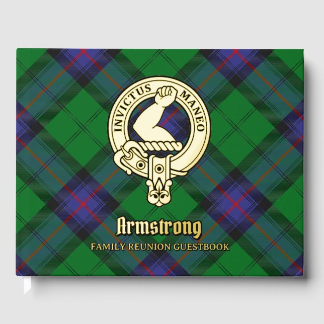 Armstrong Family Reunion Guest Book (Front)