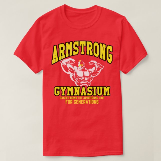 Armstrong Gym T-Shirt (Design Front)