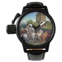 Armstrong Scottish Clan Castle Painting Watch
