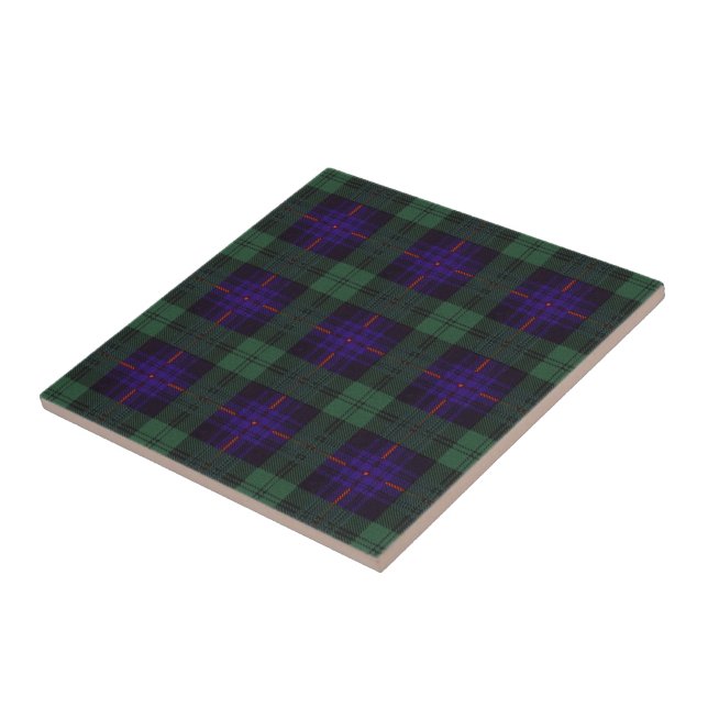 Armstrong Scottish Tartan Ceramic Tile (Side)