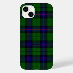Armstrong tartan blue and green plaid Case-Mate iPhone 14 plus case