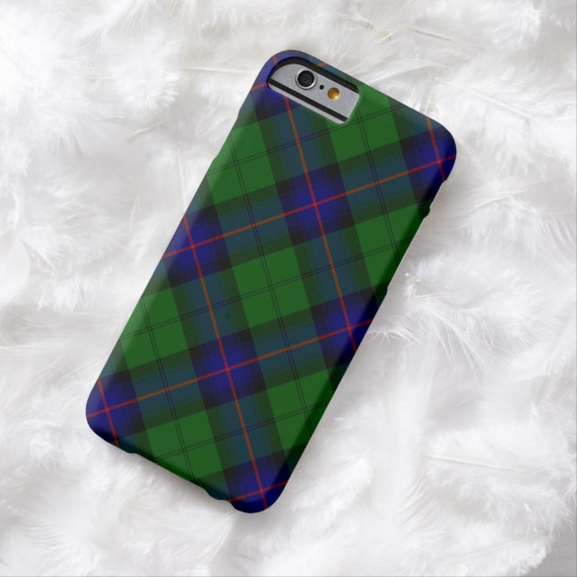 Armstrong tartan blue and green plaid Case-Mate iPhone case (In Situ)