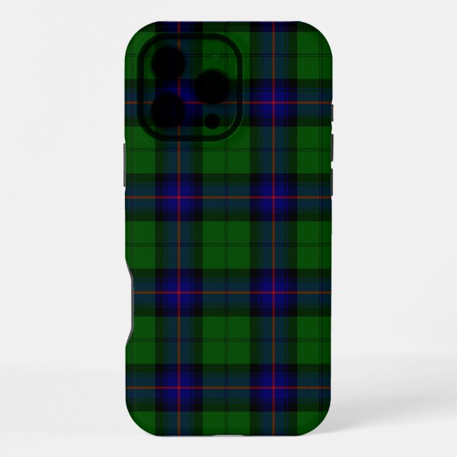 Armstrong tartan blue and green plaid iPhone case (Back)