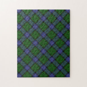 Armstrong Tartan Plaid Pattern Jigsaw Puzzle