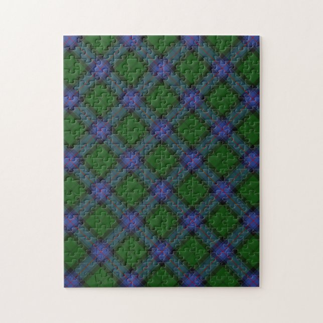 Armstrong Tartan Plaid Pattern Jigsaw Puzzle (Vertical)
