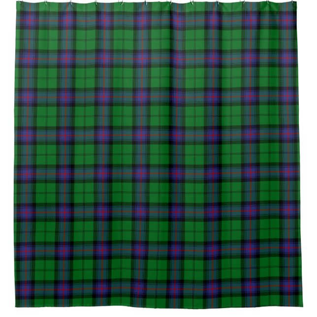 Armstrong Tartan Shower Curtain (Front)