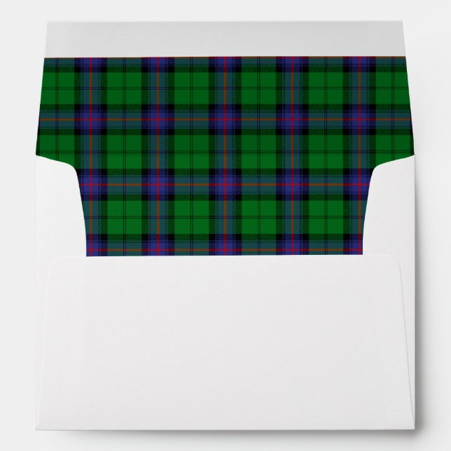 Armstrong Tartan Wedding Envelopes (Back (Bottom))