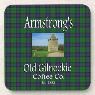 Armstrong's Old Gilnockie Coffee Co. Coaster Set