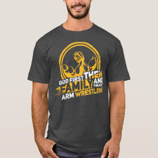 Armwrestling Wristwrestling Wrist Turning Gift T-Shirt