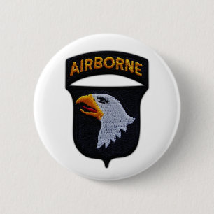 Army 101st ABN Airborne Division Button