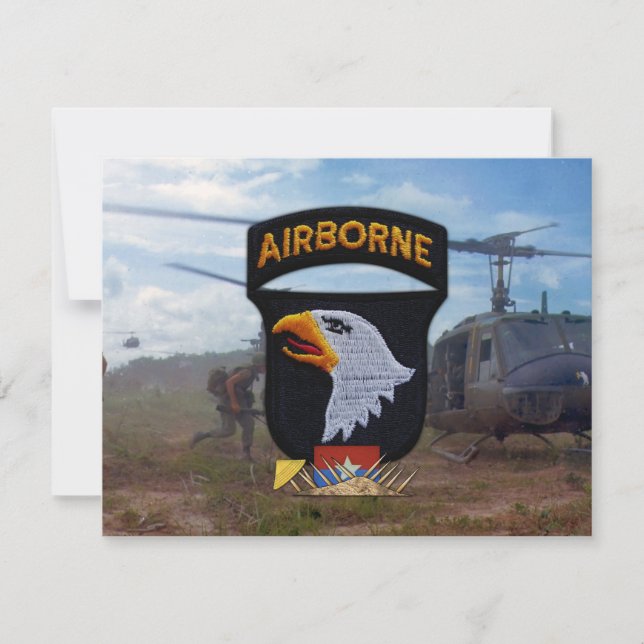 army 101st airborne vietnam nam patch (Front)