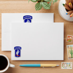 Army 173rd Airborne Brigade Envelopes