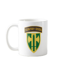 Army - 18th MP Brigade - Sentry Dogs Tab wo Txt