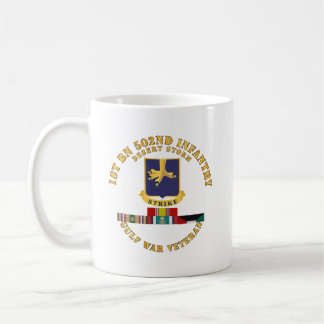 Army - 1st Bn 502nd Infantry - Desert Storm w Svc Coffee Mug