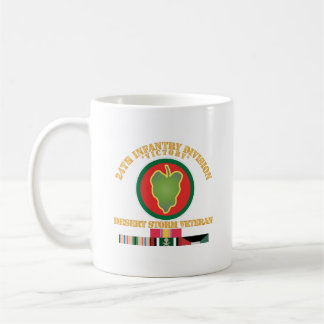 Army - 24th Infantry Division - Desert Storm Veter Coffee Mug
