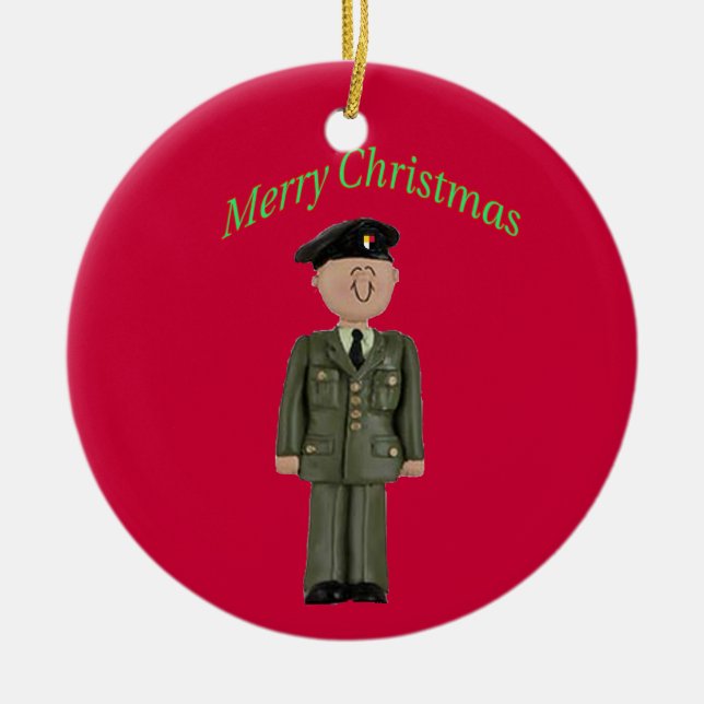Army 3rd Special Forces Christmas Ornament (Front)