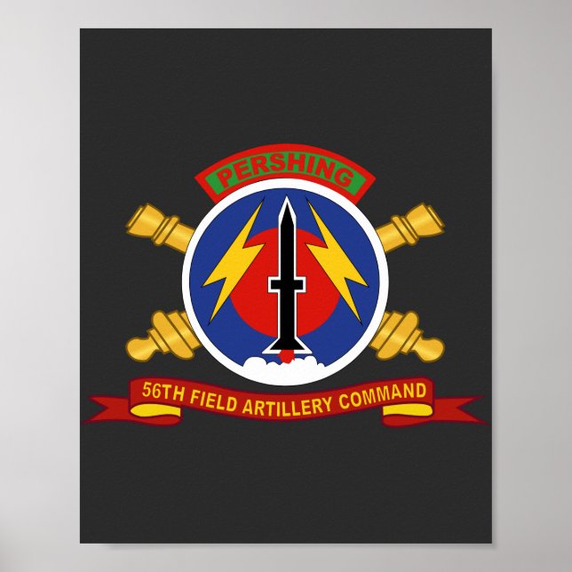 Army - 56th Field Artillery Command Poster (Front)