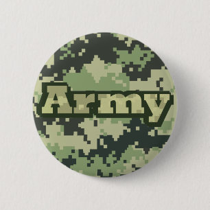 Army 6 Cm Round Badge