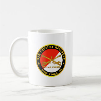 Army - 9th Cavalry Regiment - Fort Keogh, MT - Bu Coffee Mug