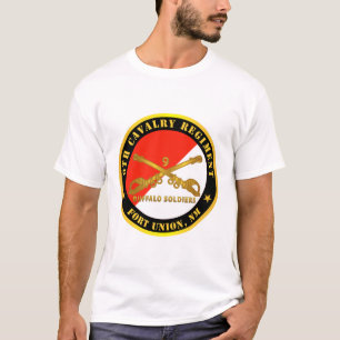 Army - 9th Cavalry Regiment - Fort Union,  NM - Bu T-Shirt