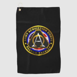 Army Acquisition Corps Golf Towel