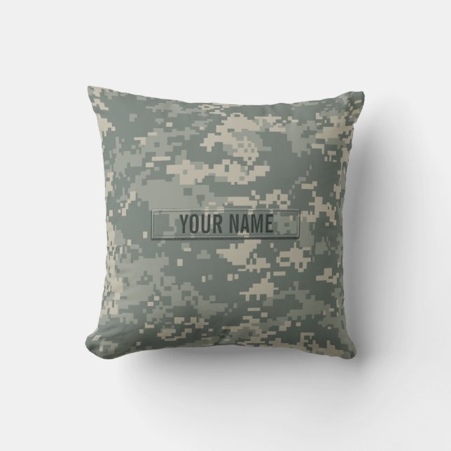 Army ACU Camouflage Customisable Cushion (Front)