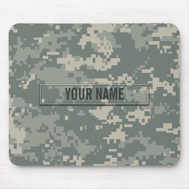 Army ACU Camouflage Customisable Mouse Pad (Front)