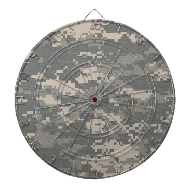 ARMY ACU Digital Camo Camouflage Dart Board (Front)