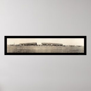 Army Aeroplanes Houston, TX Army Photo 1916 Poster