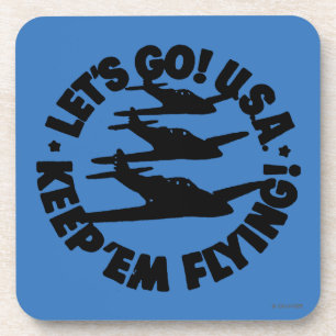 Army Air Corps Poster, 1941 Coaster