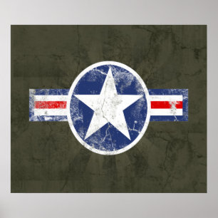 Army Air Corps Vintage Poster