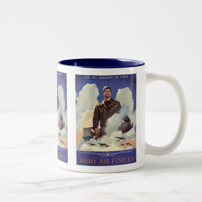 Army Air Forces Two-Tone Coffee Mug (Right)
