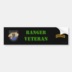 army airborne ranger son vets 75th bumper sticker