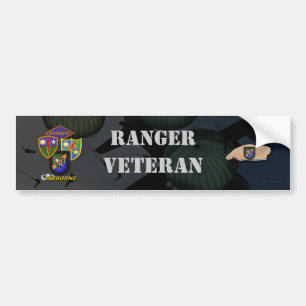army airborne ranger veterans bumper sticker
