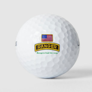 Army airborne rangers fort benning veterans vets golf balls