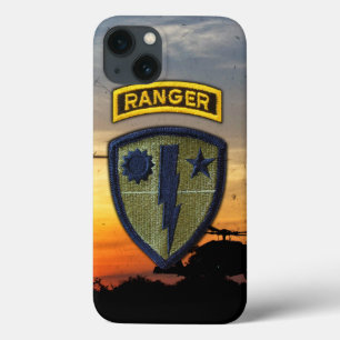 Army airborne rangers lrrps veterans vets iPhone 13 case