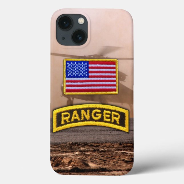 Army airborne rangers veterans vets tab Case-Mate iPhone case (Back)