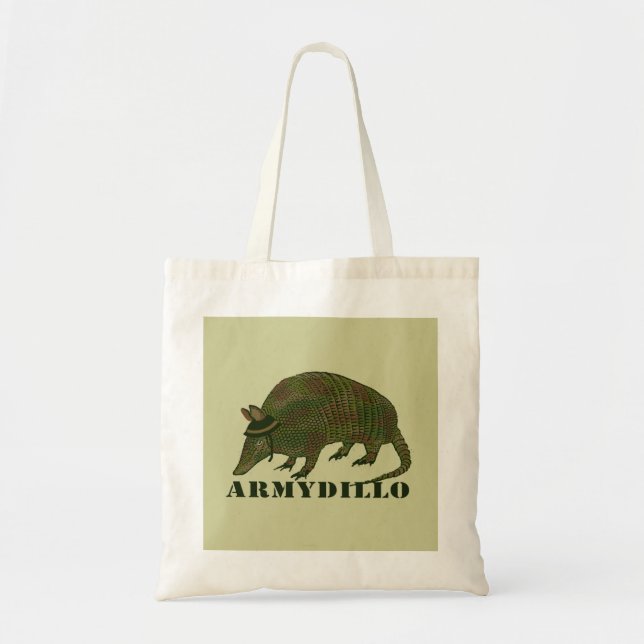 Army Armadillo Item Tote Bag (Front)
