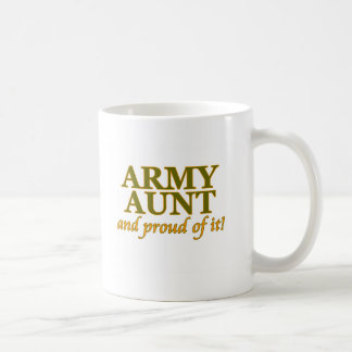 Army Aunt and Proud of It Coffee Mug