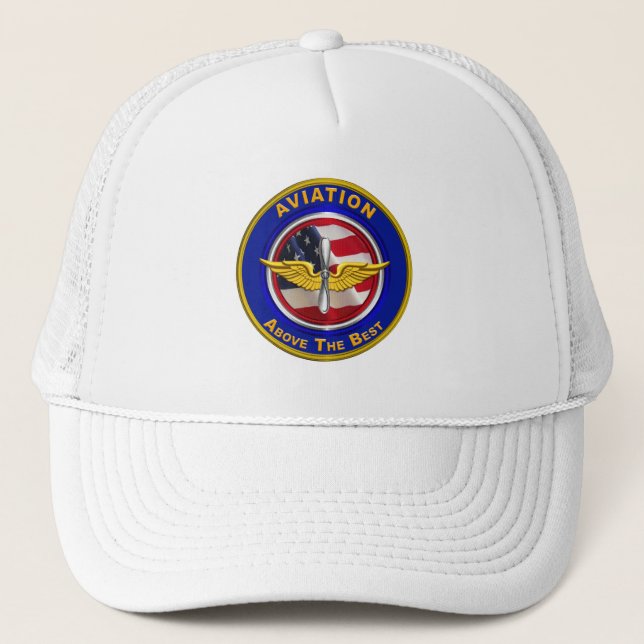 Army Aviation Trucker Hat (Front)
