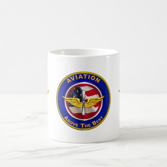 Army Aviation Veteran Coffee Mug (Center)