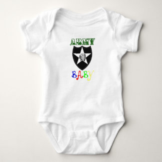 Army Baby 2nd ID Patch Bodysuit