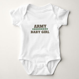 Army Baby Girl T-Shirt Bodysuit
