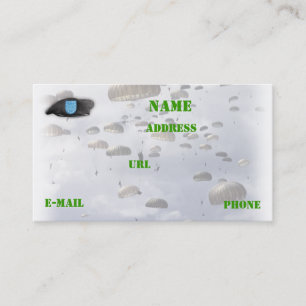 army beret son veterans patches vets business Card