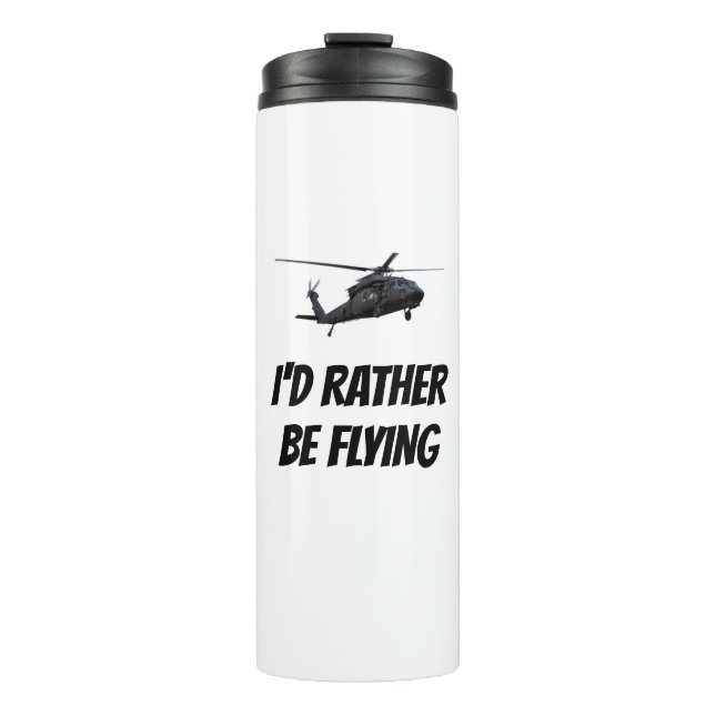 ARMY BLACK HAWK  THERMAL TUMBLER (Front)